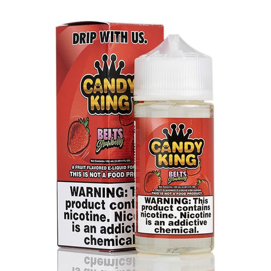 Candy King Strawberry Belts E-Juice 100ml